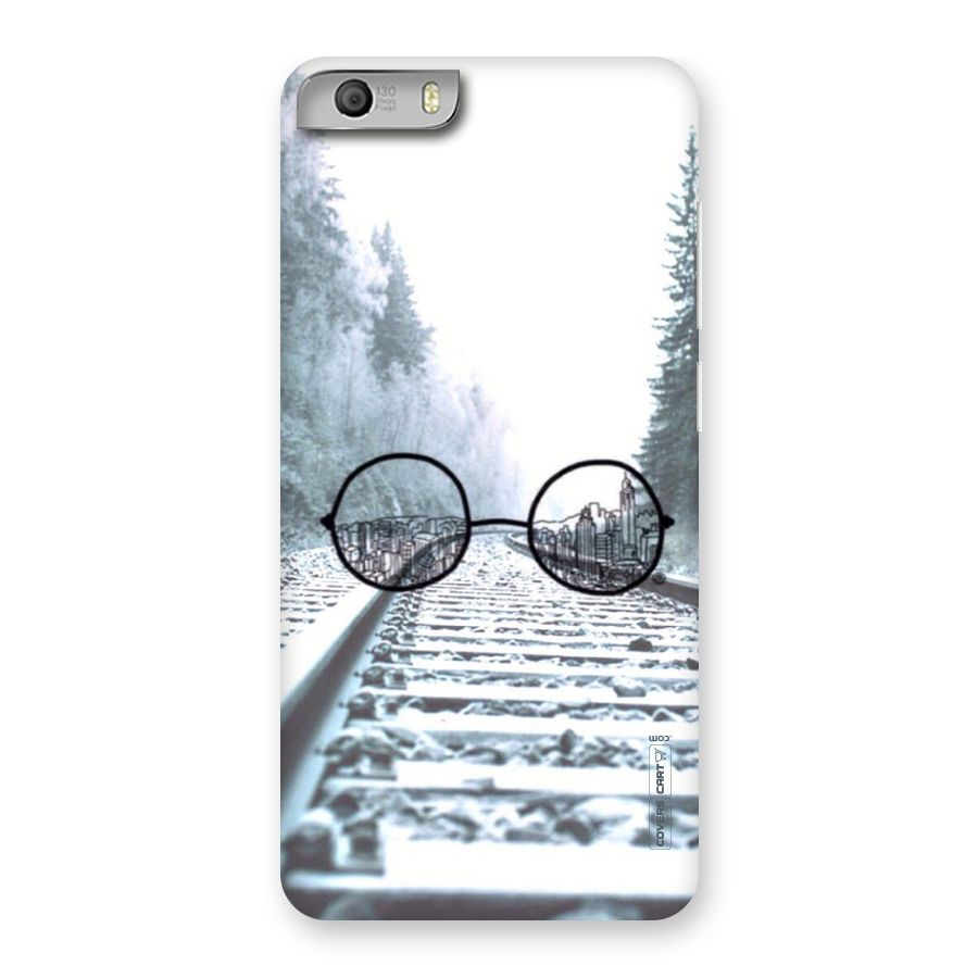 Tracks And Specs Back Case for Micromax Canvas Knight 2