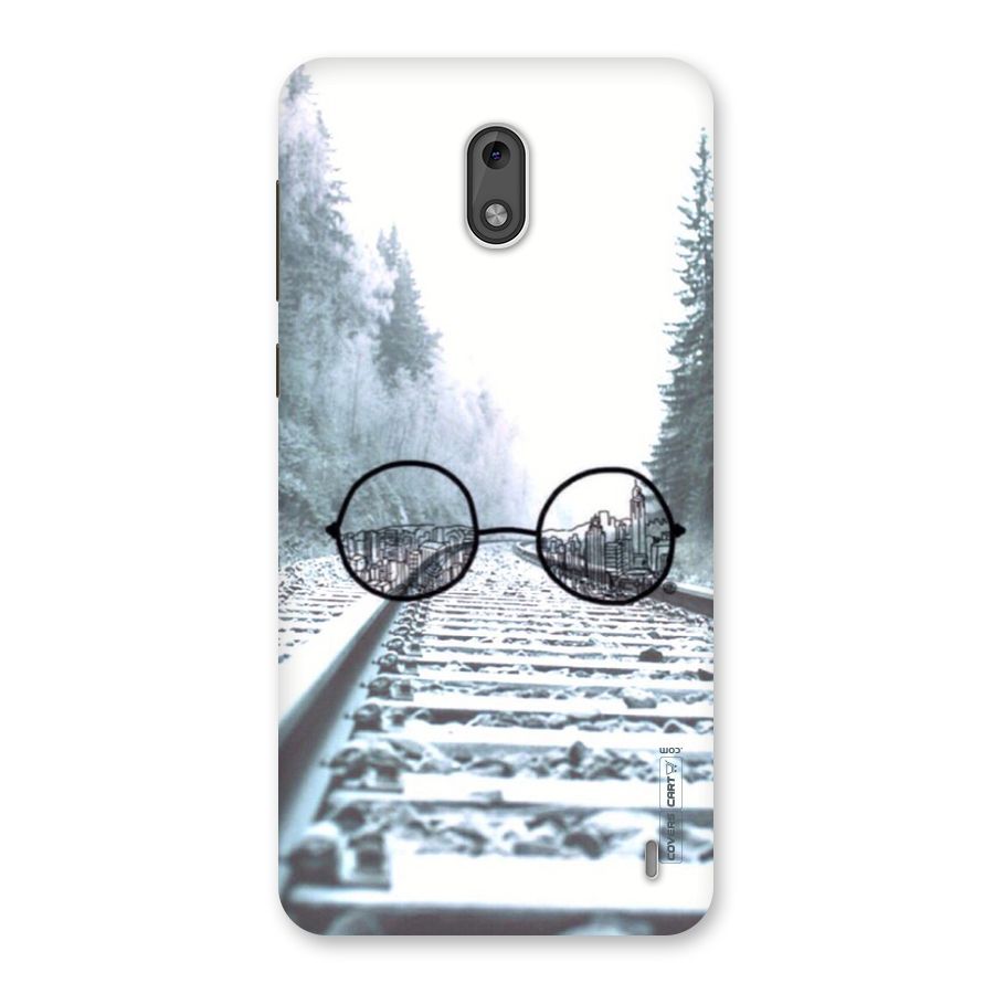 Tracks And Specs Back Case for Nokia 2