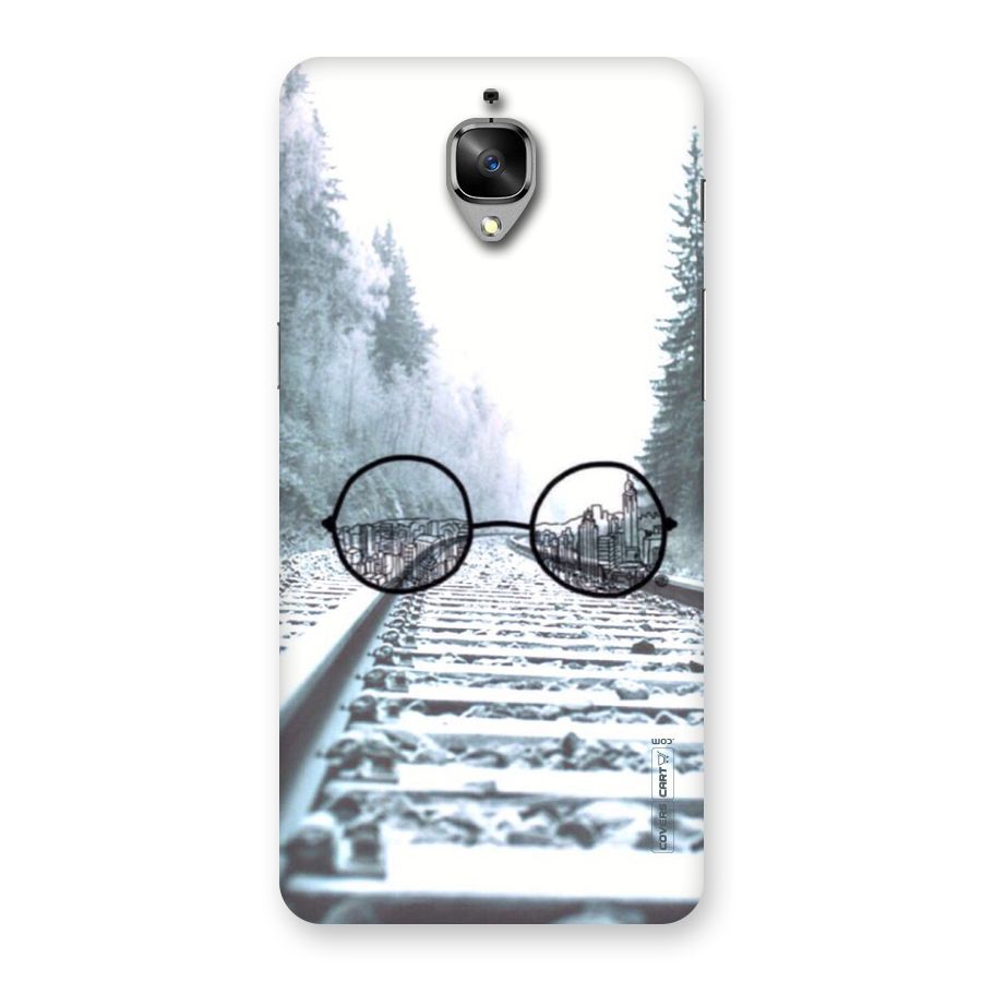 Tracks And Specs Back Case for OnePlus 3