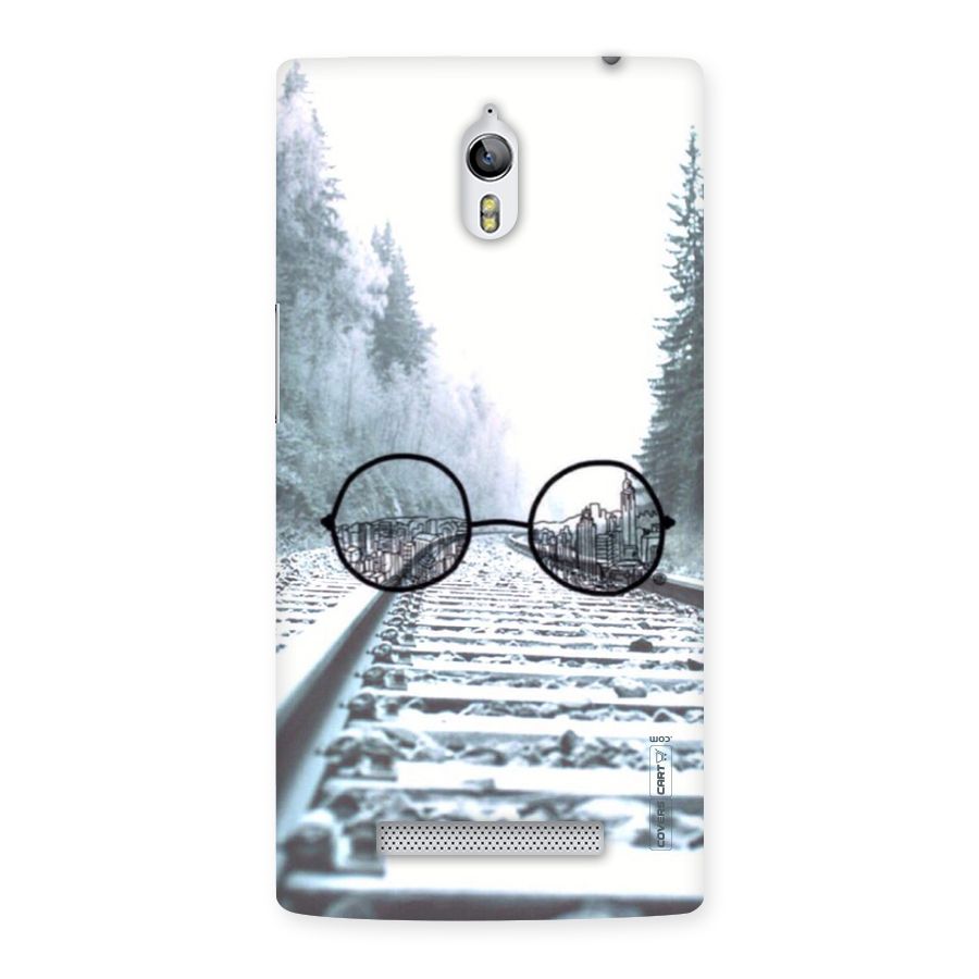 Tracks And Specs Back Case for Oppo Find 7
