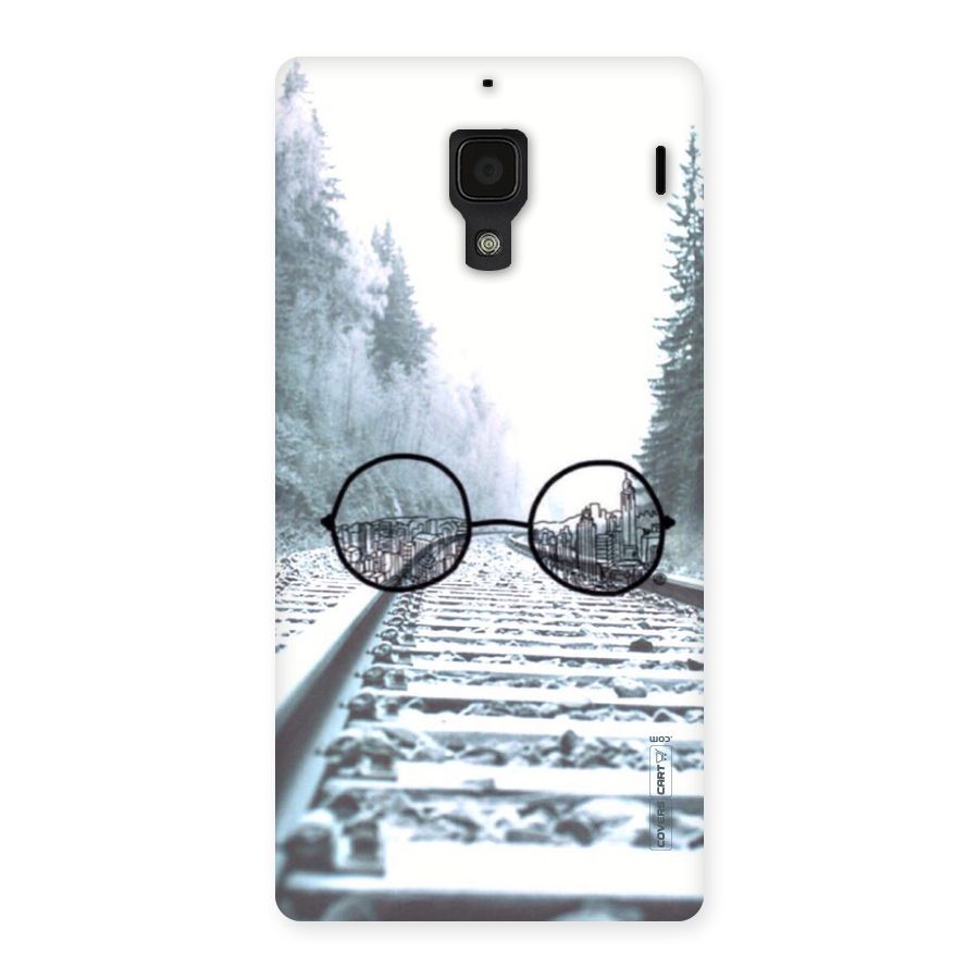 Tracks And Specs Back Case for Redmi 1S