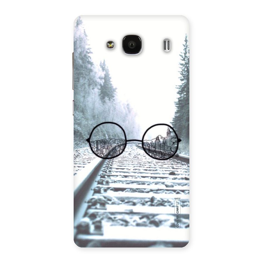 Tracks And Specs Back Case for Redmi 2