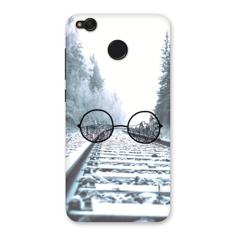Tracks And Specs Back Case for Redmi 4