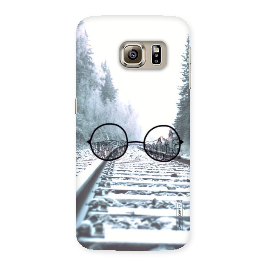 Tracks And Specs Back Case for Samsung Galaxy S6 Edge