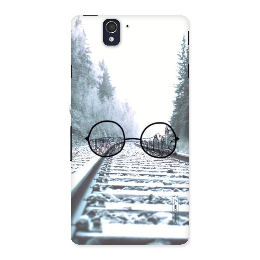 Tracks And Specs Back Case for Sony Xperia Z