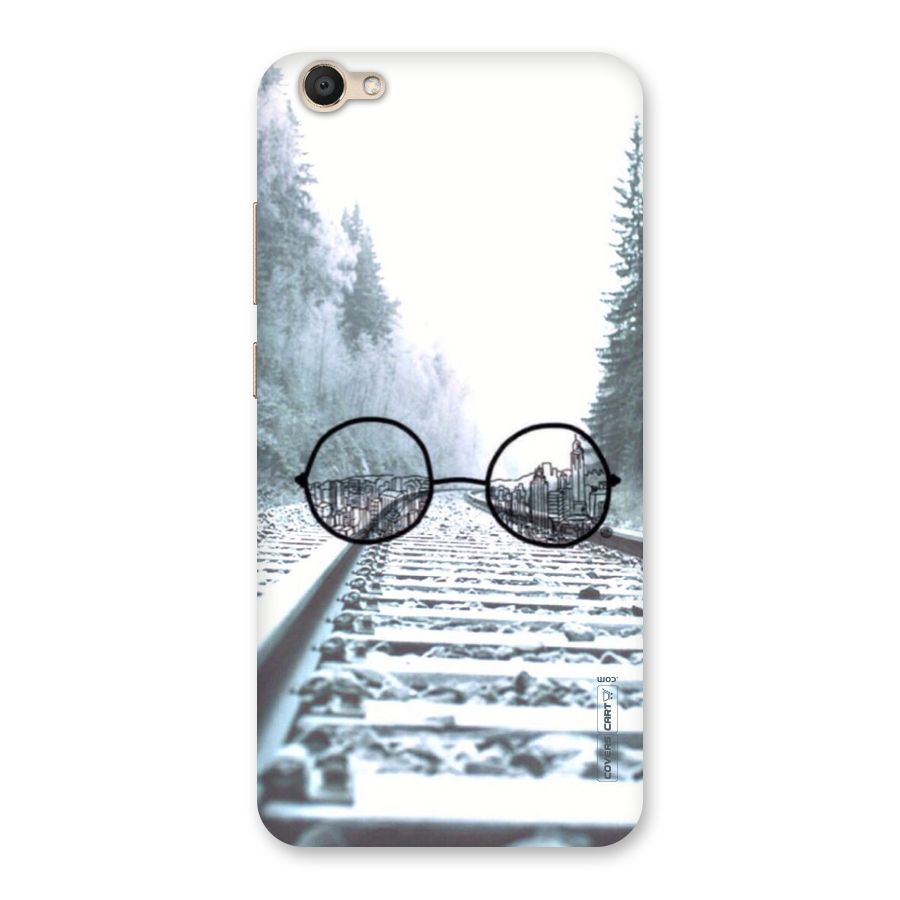 Tracks And Specs Back Case for Vivo V5