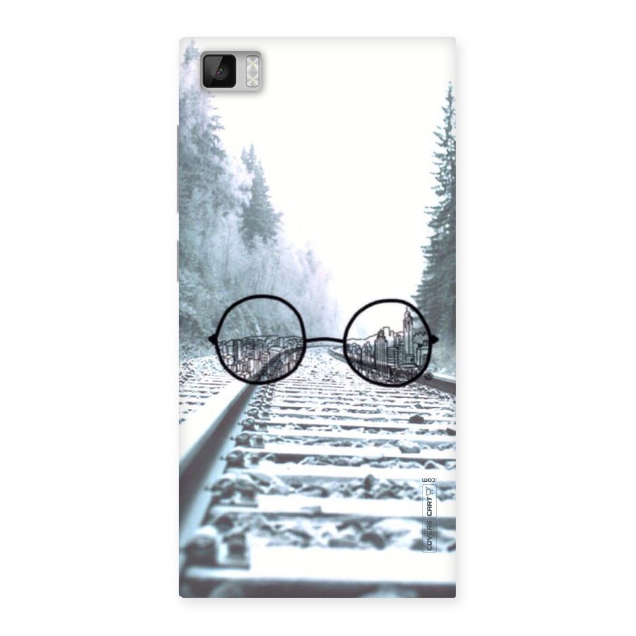 Tracks And Specs Back Case for Xiaomi Mi3