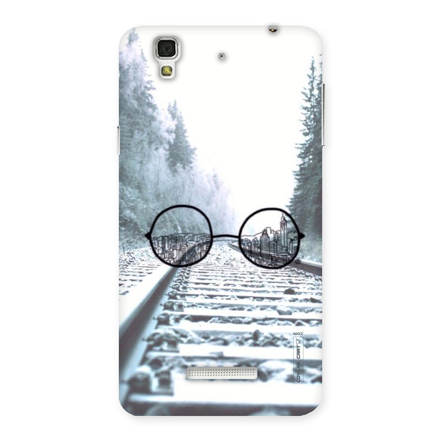 Tracks And Specs Back Case for YU Yureka Plus