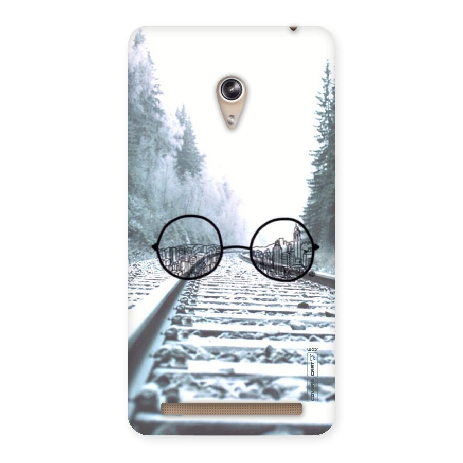 Tracks And Specs Back Case for Zenfone 6