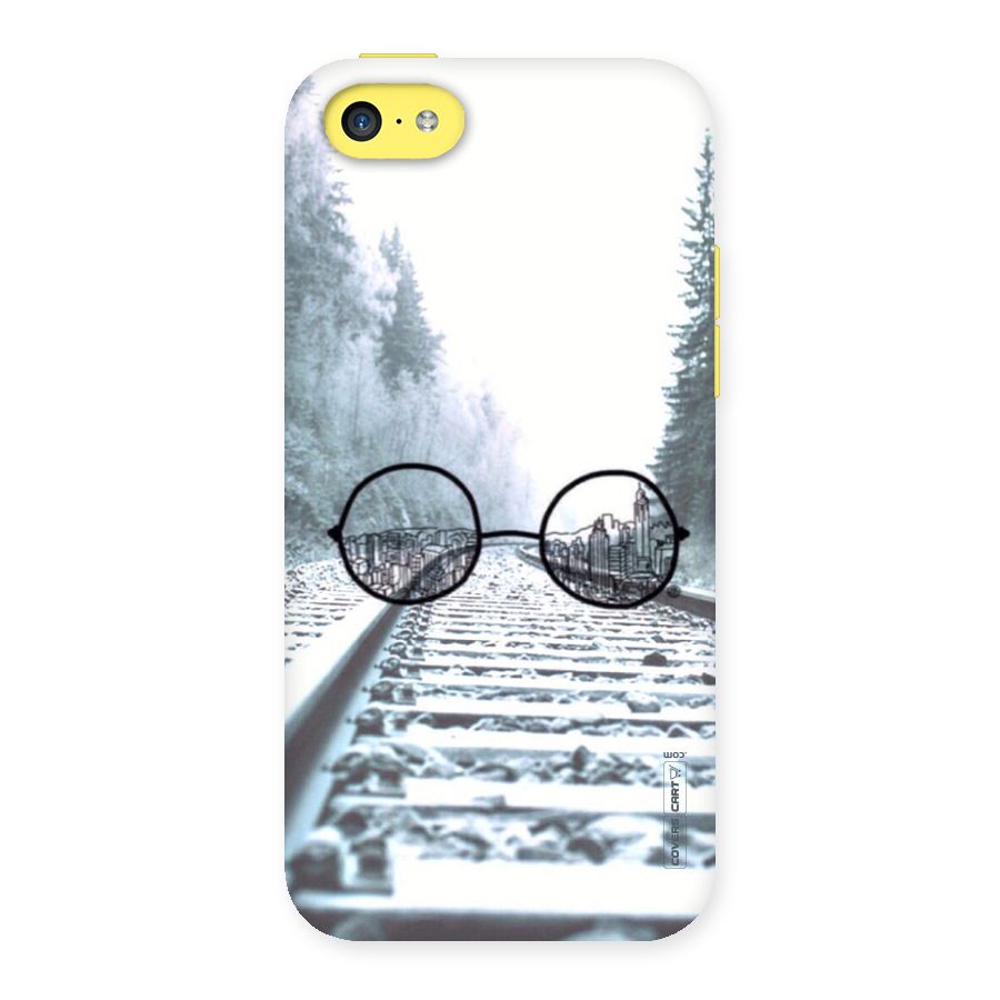 Tracks And Specs Back Case for iPhone 5C