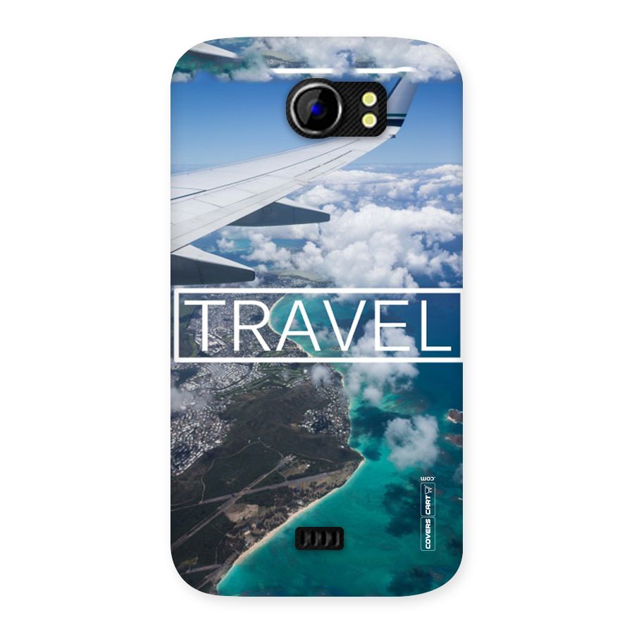 Travel Back Case for Micromax Canvas 2 A110