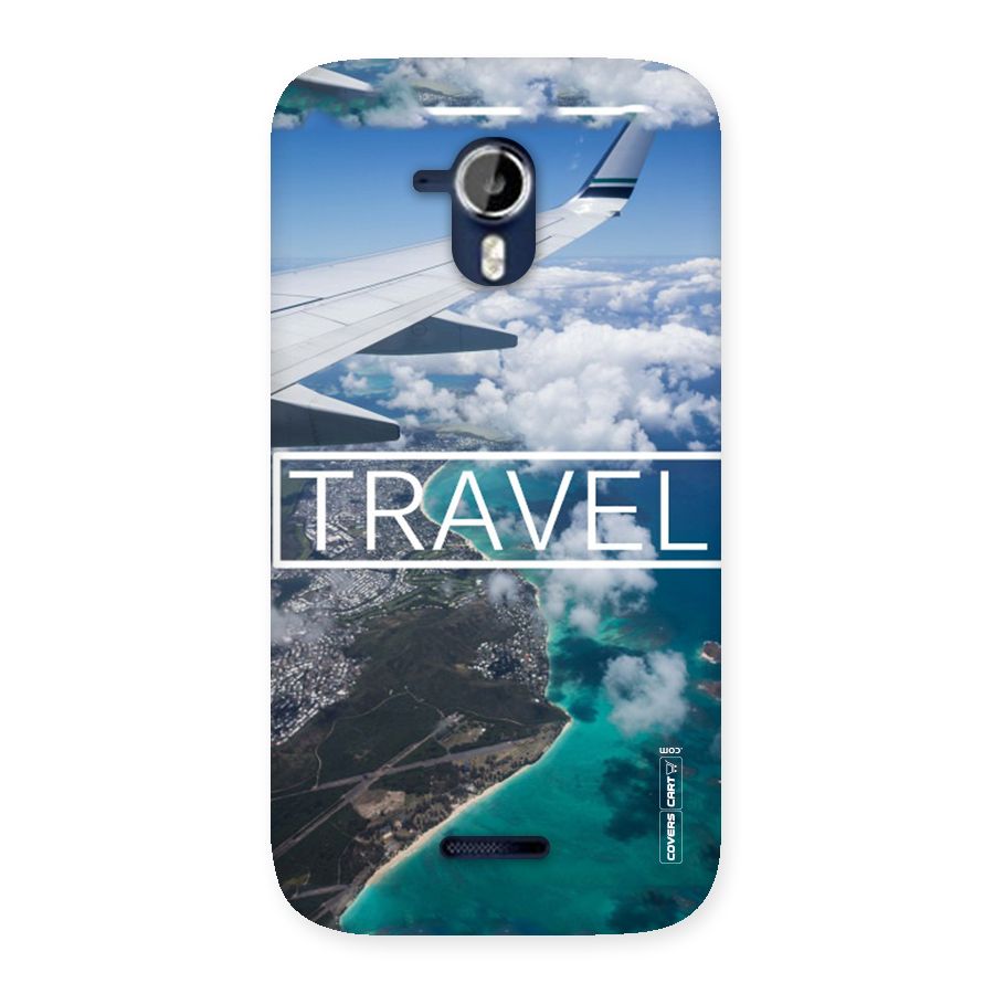 Travel Back Case for Micromax Canvas Magnus A117