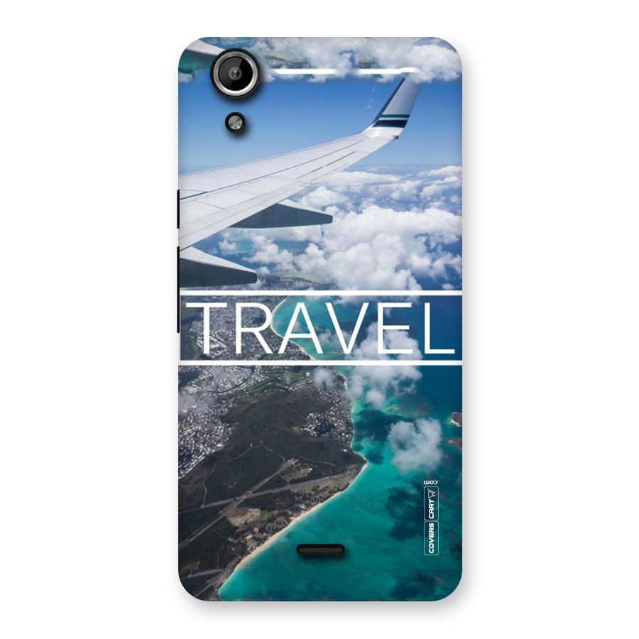 Travel Back Case for Micromax Canvas Selfie Lens Q345