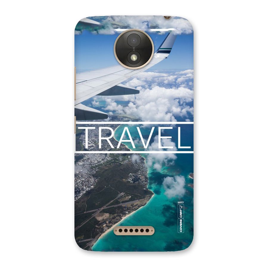 Travel Back Case for Moto C Plus