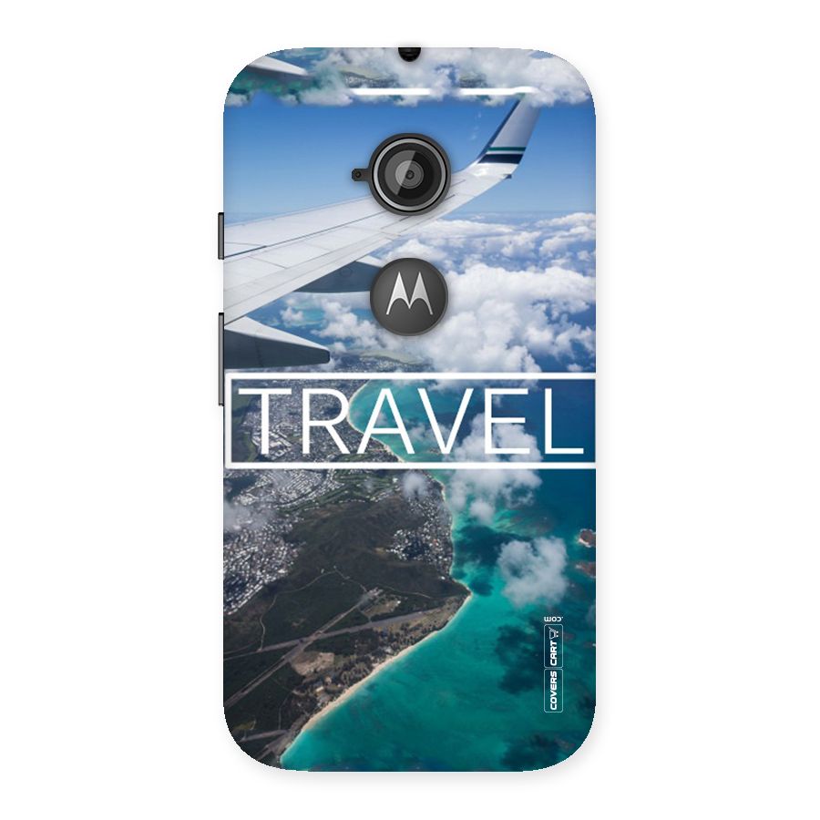 Travel Back Case for Moto E 2nd Gen