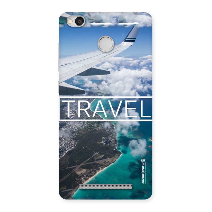 Travel Back Case for Redmi 3S Prime