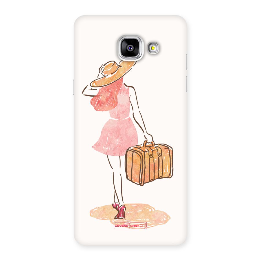 Travel Girl Back Case for Galaxy A5 2016