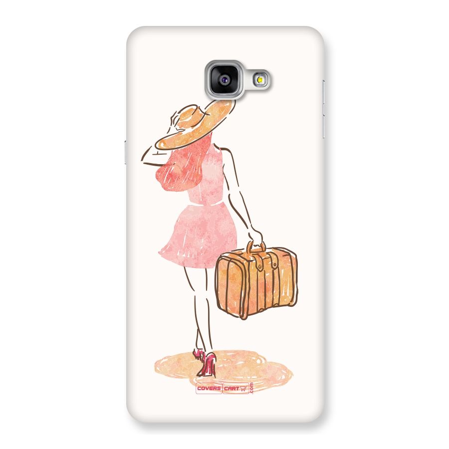 Travel Girl Back Case for Galaxy A9