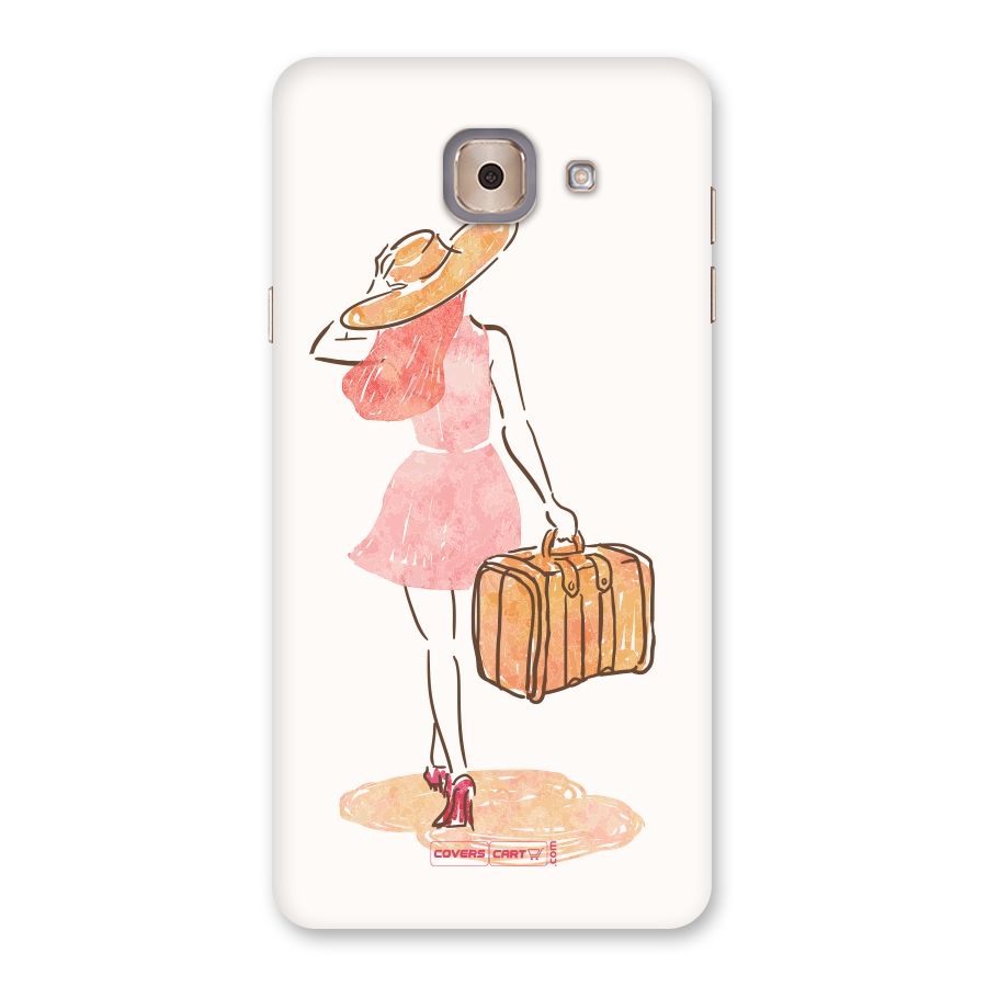 Travel Girl Back Case for Galaxy J7 Max