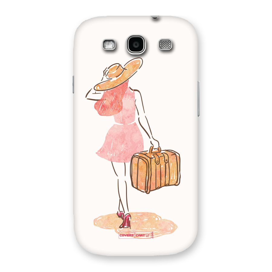 Travel Girl Back Case for Galaxy S3