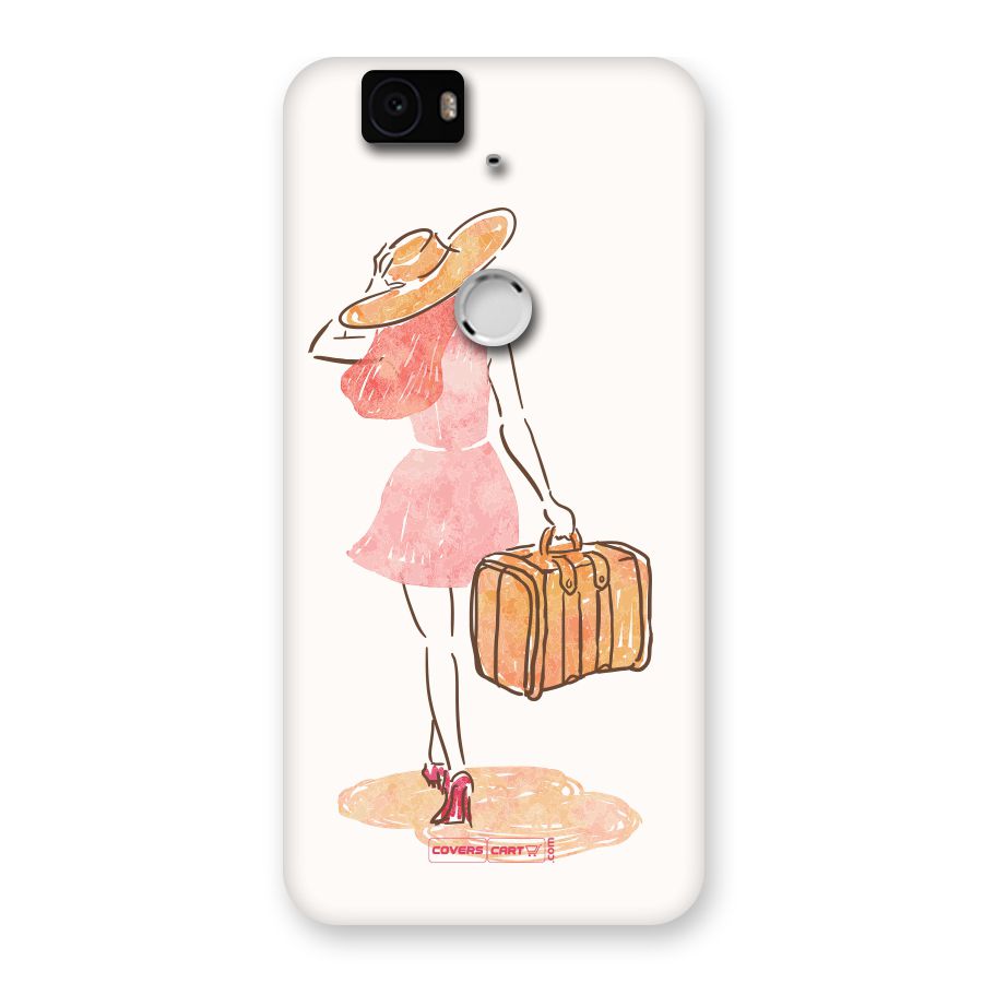 Travel Girl Back Case for Google Nexus 6P