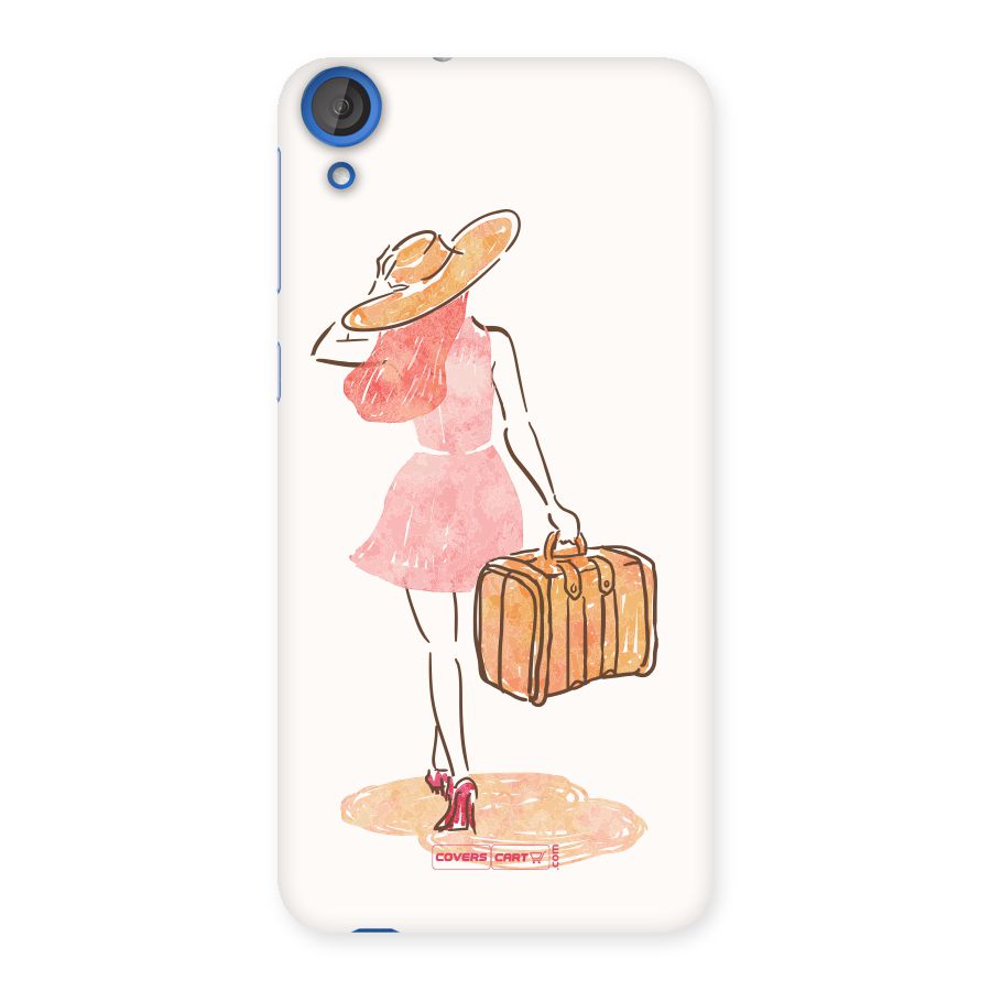 Travel Girl Back Case for HTC Desire 820s