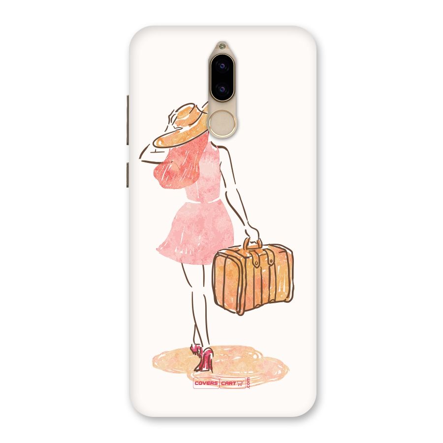 Travel Girl Back Case for Honor 9i