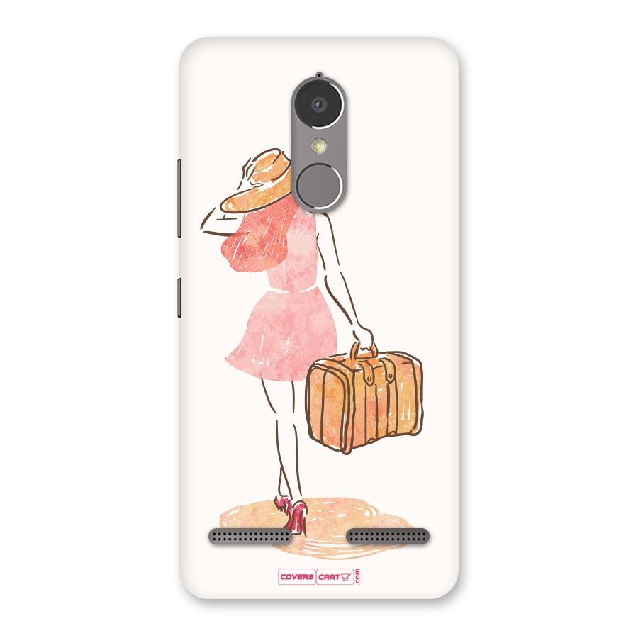 Travel Girl Back Case for Lenovo K6