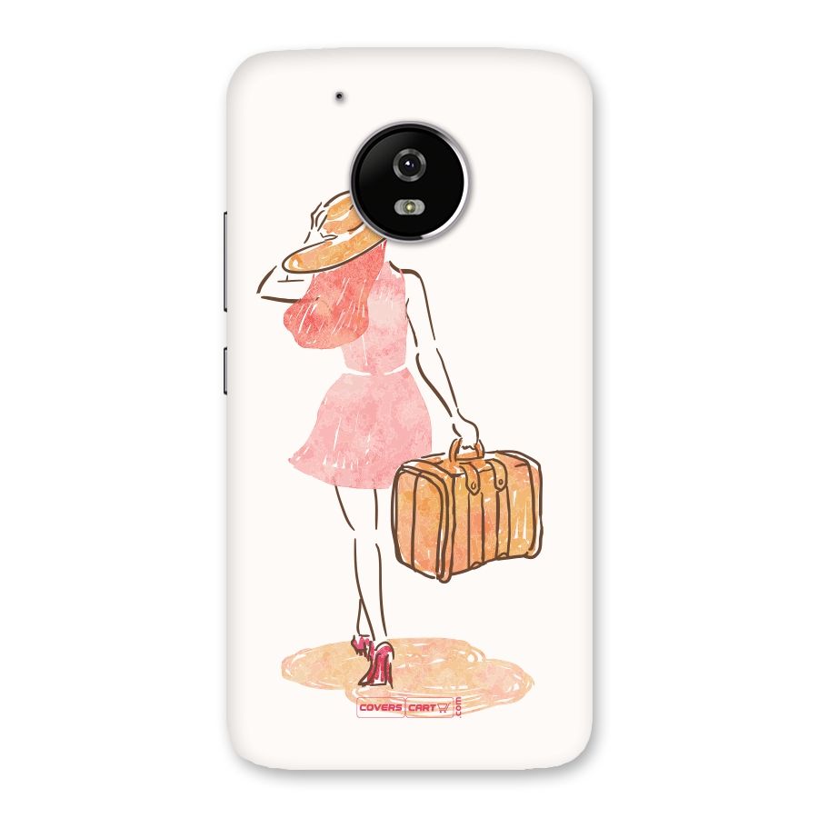 Travel Girl Back Case for Moto G5