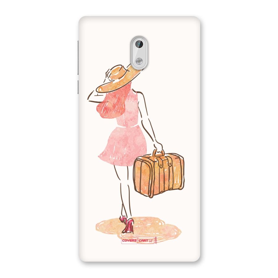 Travel Girl Back Case for Nokia 3
