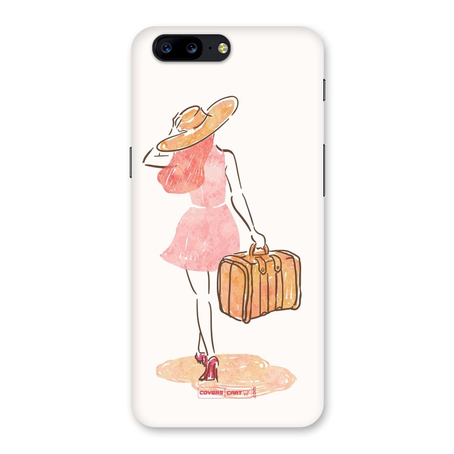 Travel Girl Back Case for OnePlus 5