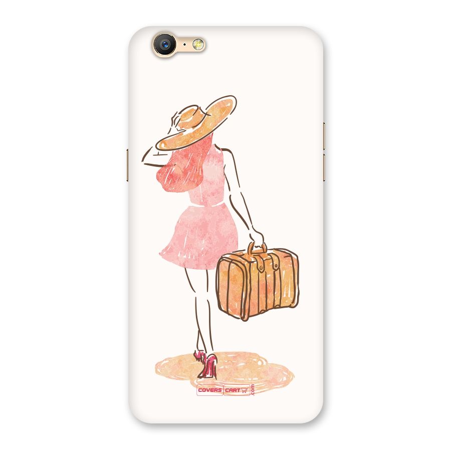 Travel Girl Back Case for Oppo A57