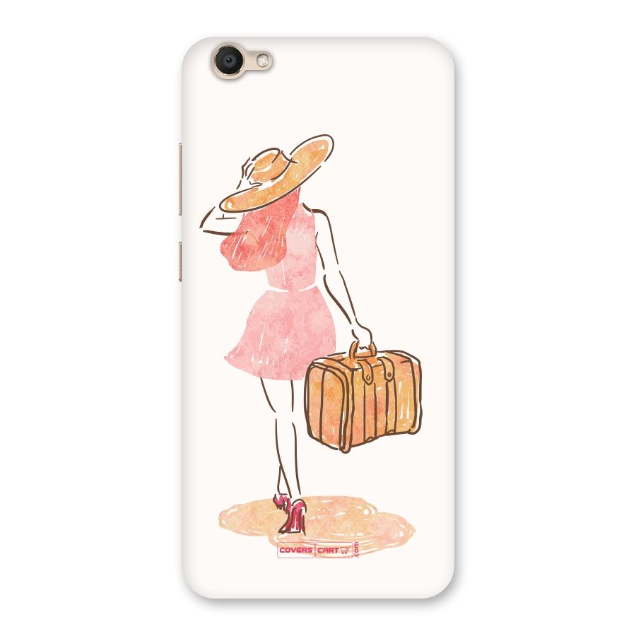 Travel Girl Back Case for Vivo V5