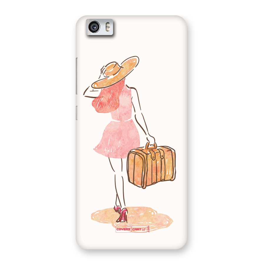 Travel Girl Back Case for Xiaomi Redmi Mi 5