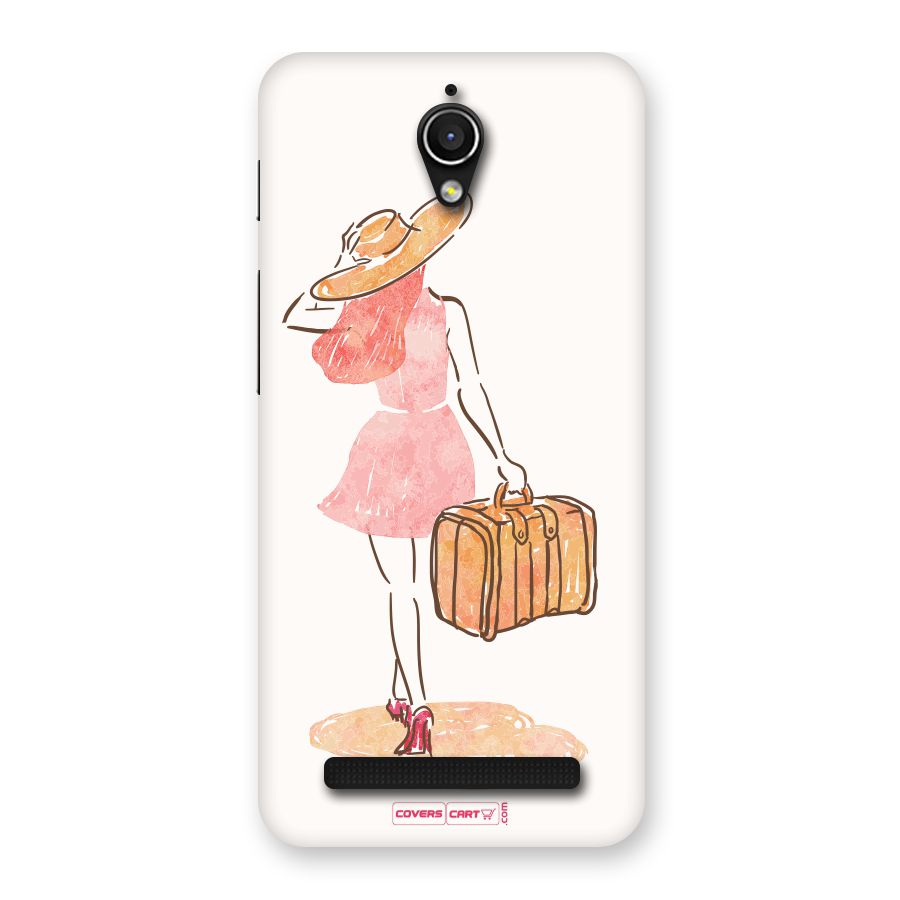 Travel Girl Back Case for Zenfone Go
