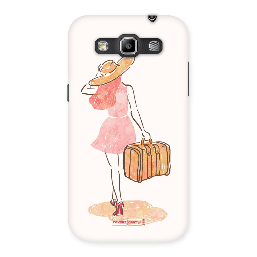 Travel Girl Back Case for Galaxy Grand Quattro