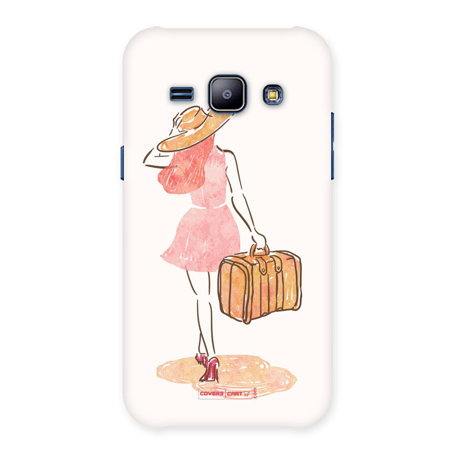 Travel Girl Back Case for Galaxy J1