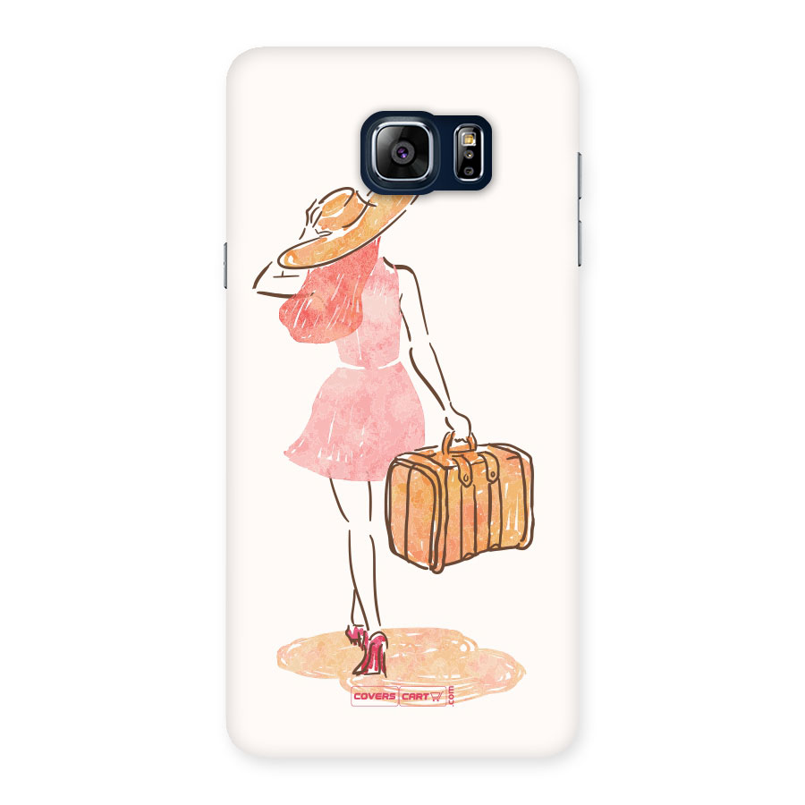 Travel Girl Back Case for Galaxy Note 5