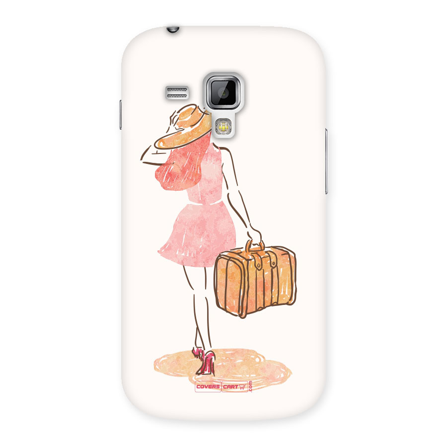 Travel Girl Back Case for Galaxy S Duos