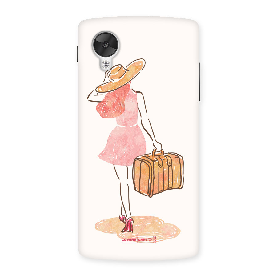 Travel Girl Back Case for Google Nexus 5