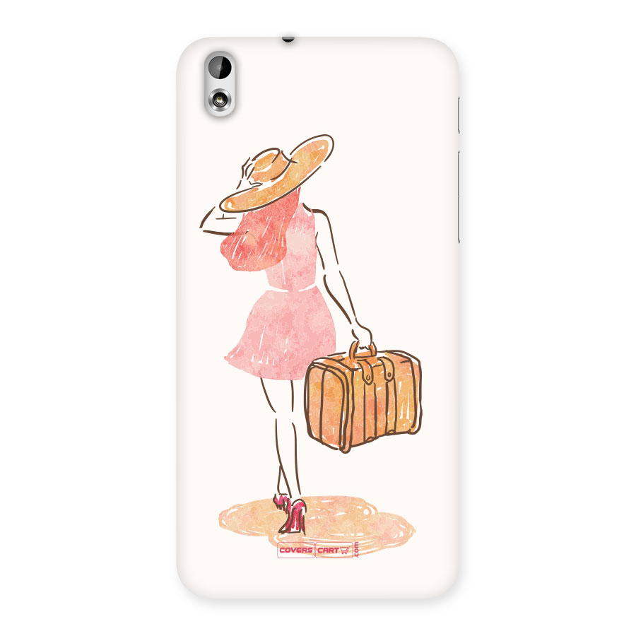 Travel Girl Back Case for HTC Desire 816