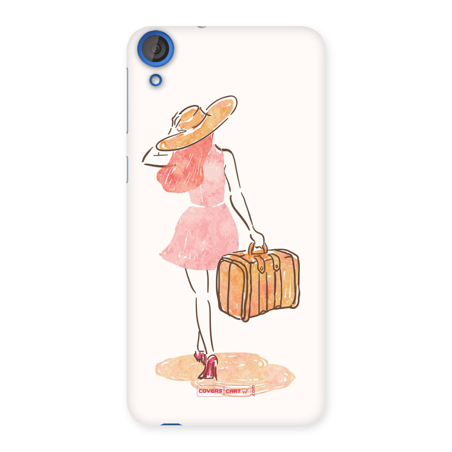 Travel Girl Back Case for HTC Desire 820