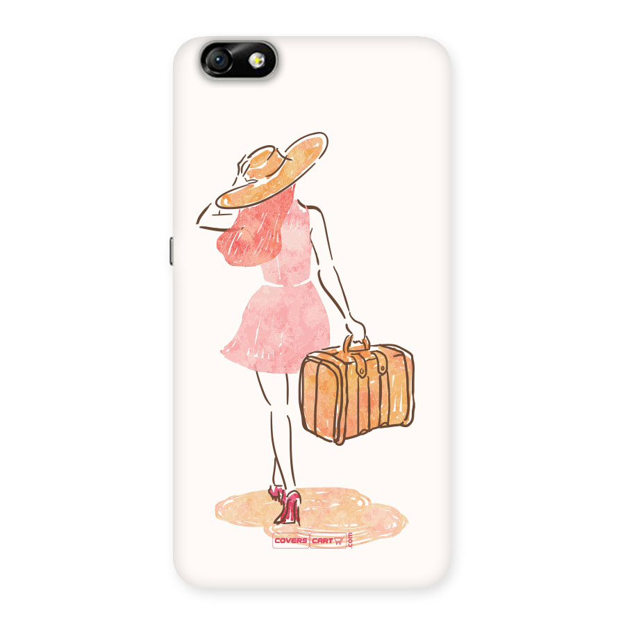 Travel Girl Back Case for Honor 4X