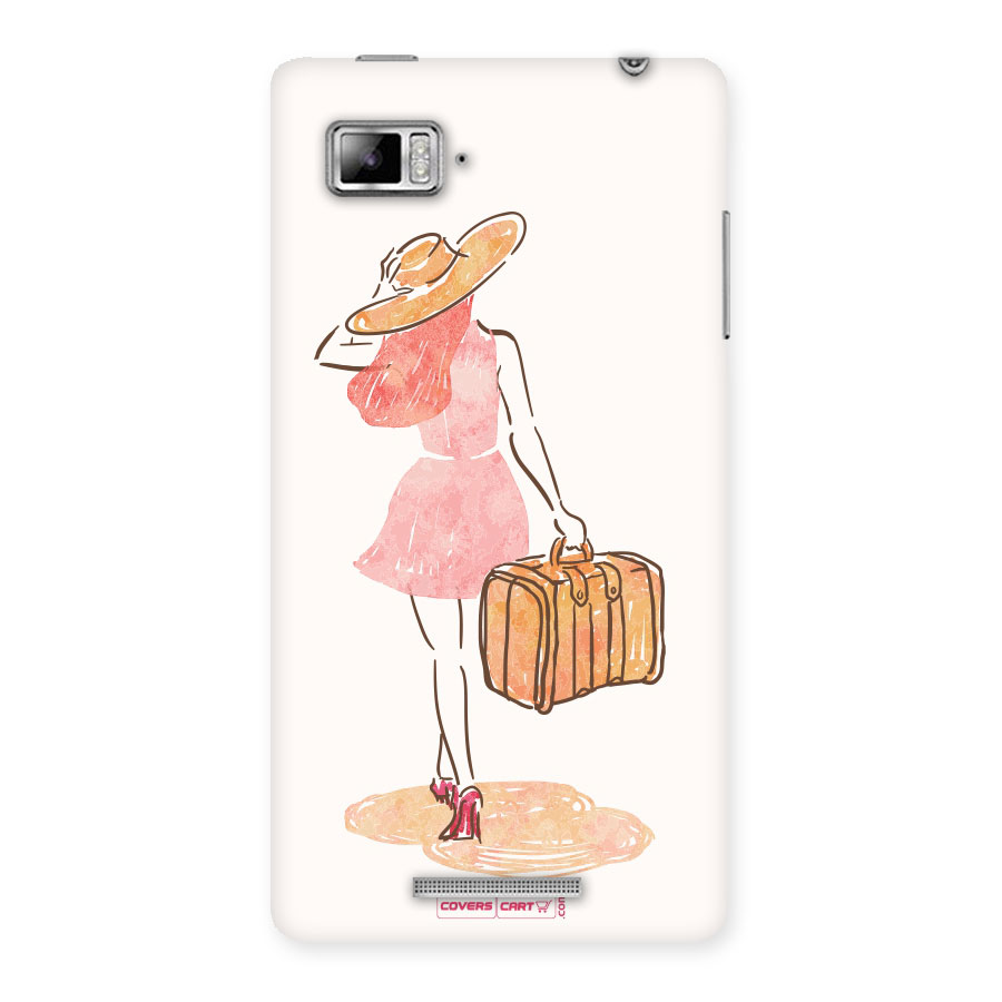 Travel Girl Back Case for Lenovo Vibe Z K910