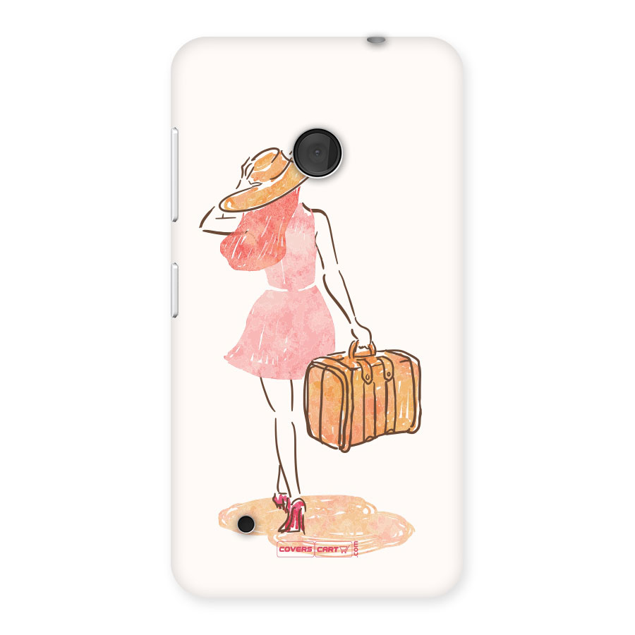 Travel Girl Back Case for Lumia 530