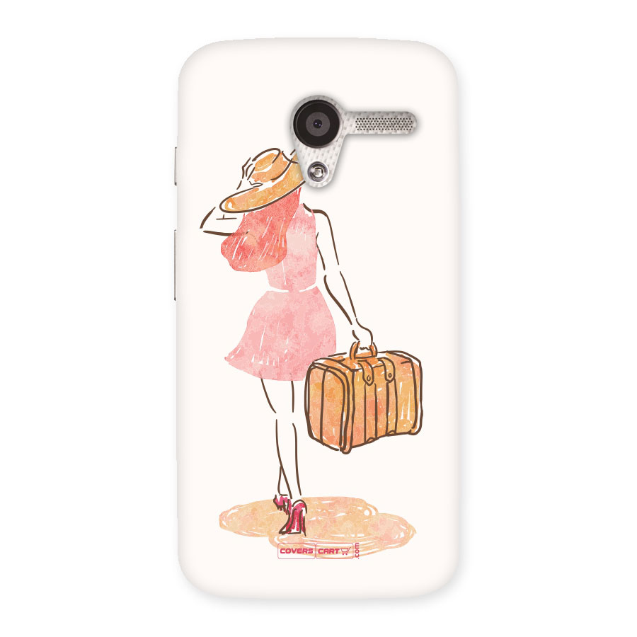 Travel Girl Back Case for Moto X