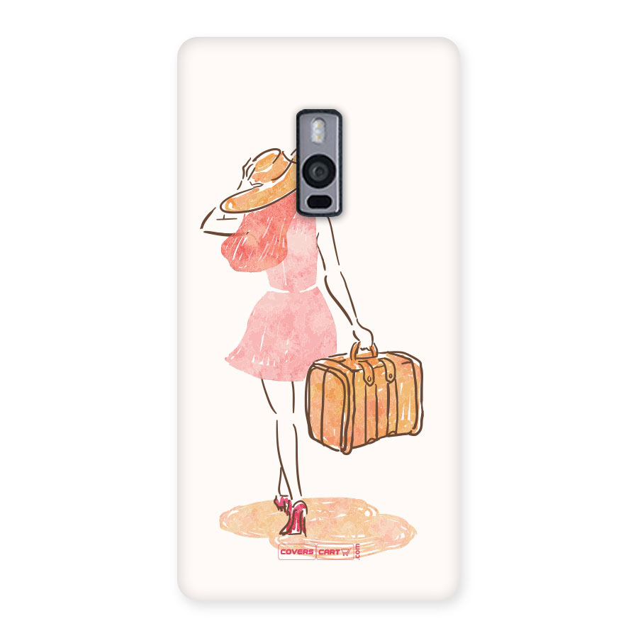 Travel Girl Back Case for Oneplus Two