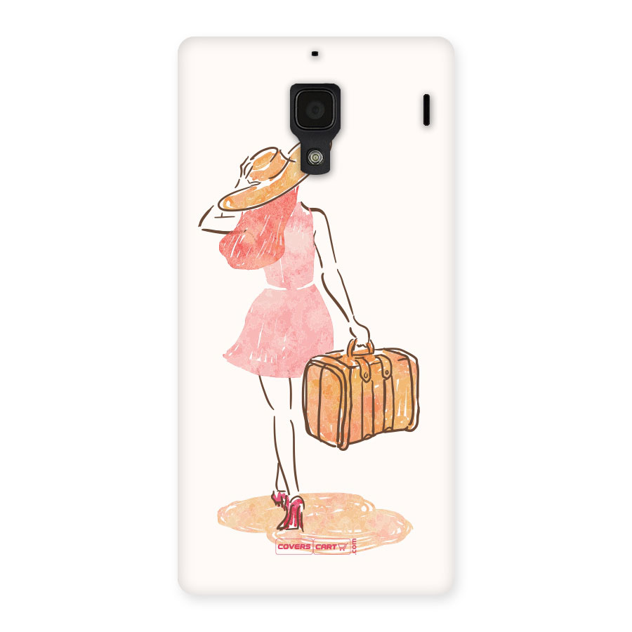 Travel Girl Back Case for Redmi 1S