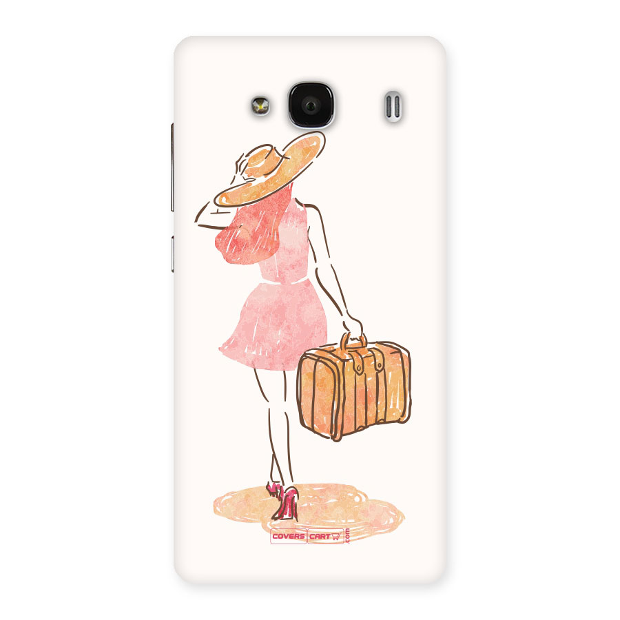 Travel Girl Back Case for Redmi 2