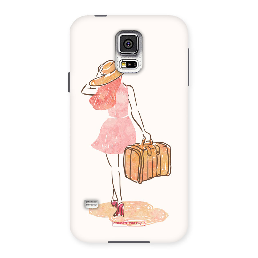 Travel Girl Back Case for Samsung Galaxy S5